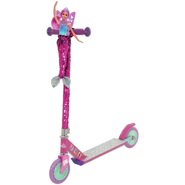 Barbie scooter argos on sale