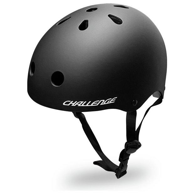 Buy Challenge Unisex BMX Bike Helmet Black 54 58cm Bike