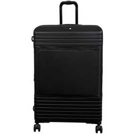 IT Large Expandable Luggage 8 Wheel Hard Suitcase - Black