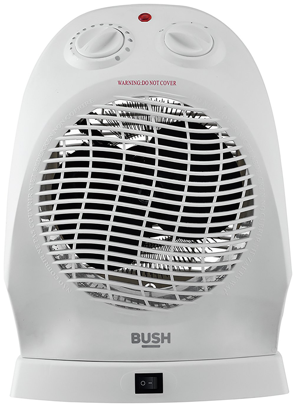 Bush 2.4kW Upright Oscillating Fan Heater