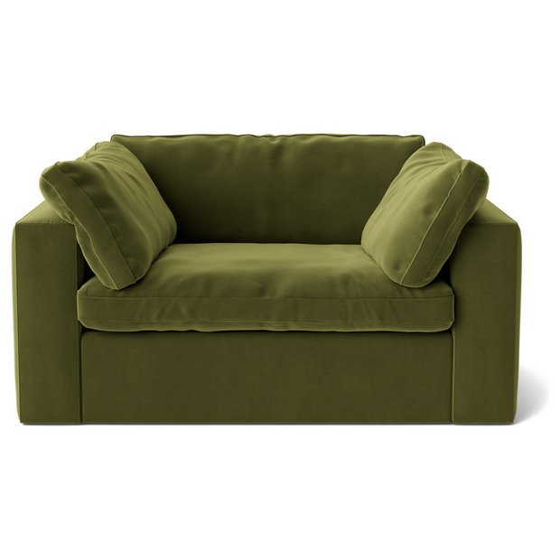 Green snuggle chair new arrivals