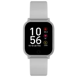 Reflex Active Series 10 Grey Silicone Strap Smart Watch