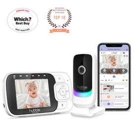Hubble Nursery Pal Essentials 2.8" Smart Baby Video Monitor 