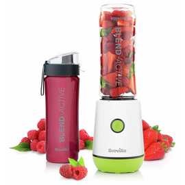 Breville Blend Active 600ml Personal Smoothie Maker, 2 Portable Bottles - Green