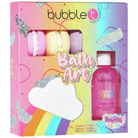 Bubble T Cosmetics Bath Art Fizzer Gift Set