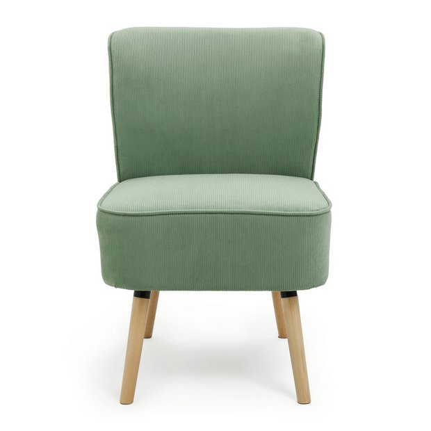 Pale green store accent chair