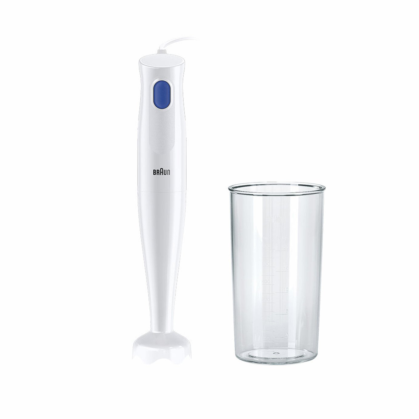 Braun MQ10.001P MultiQuick 1 Hand Blender - White