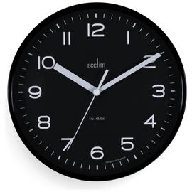Acctim Runwell Wall Clock - Black