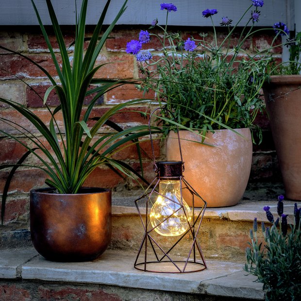 Habitat solar on sale string lights