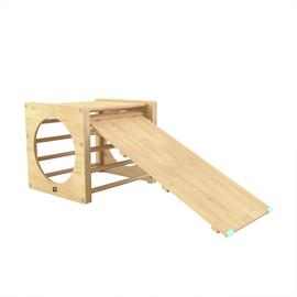 TP Toys Wooden Climbing Cube with Slide 