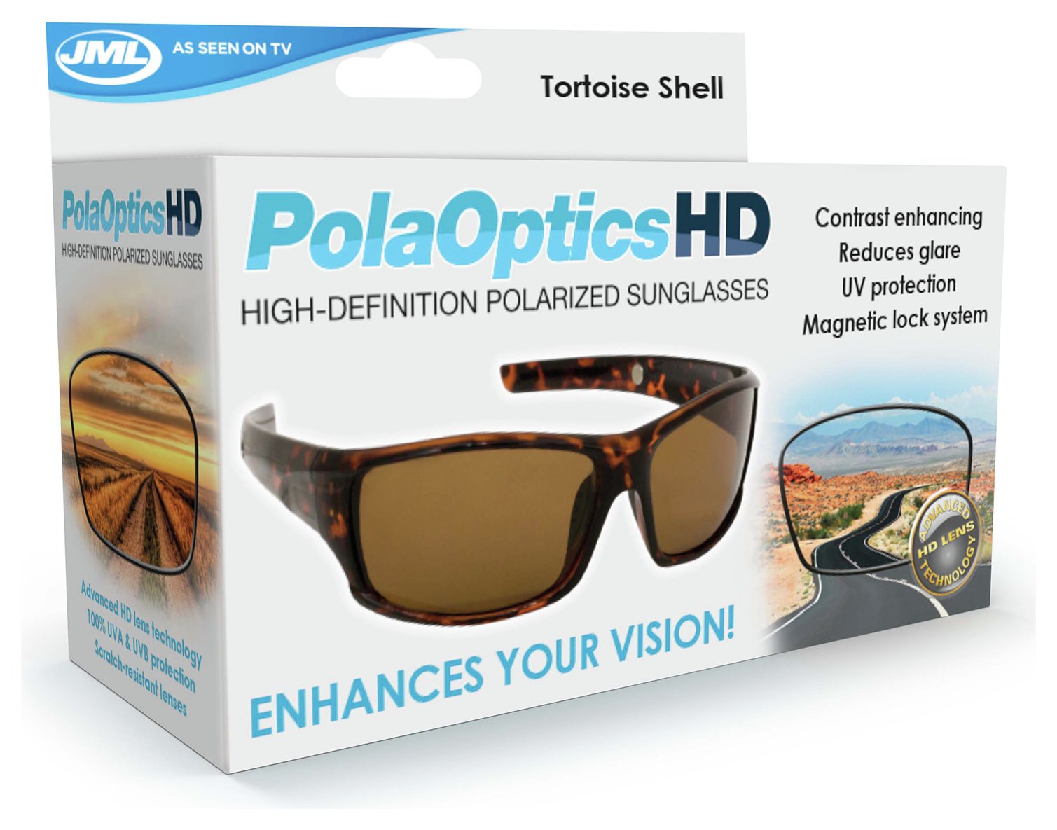 Buy JML HD PolaOptics Black Polarised Sunglass Accessories