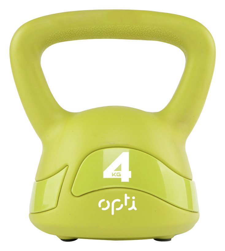 Opti 4kg Kettlebell - Yellow 