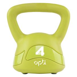 Buy Opti 4kg Kettlebell Yellow Kettlebells Argos