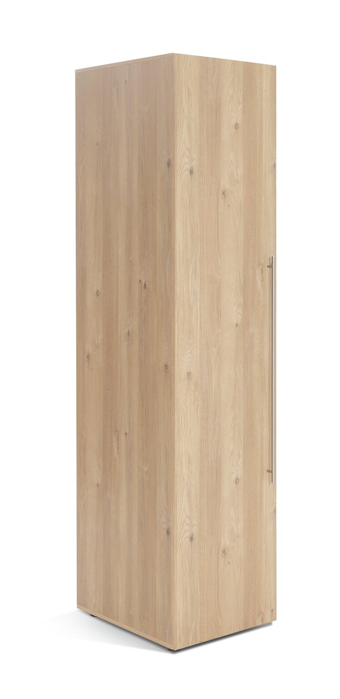 Habitat Atlas 1 Door Wardrobe - Oak