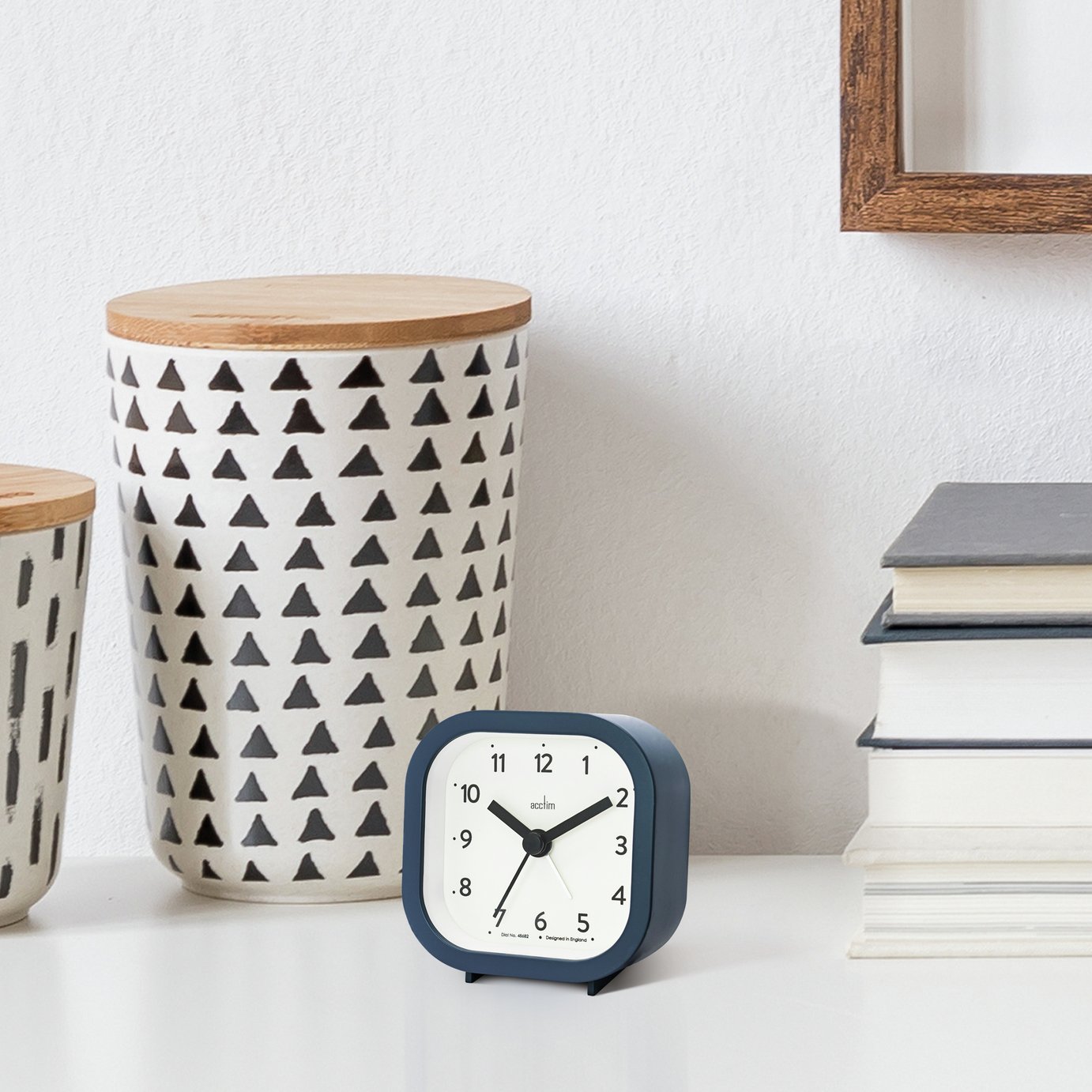 Acctim Remi Analogue Alarm Clock - Blue