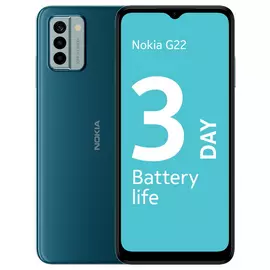 SIM Free Nokia G22 64GB Mobile Phone - Blue