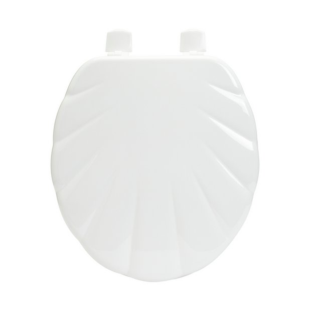 Buy Argos Home Shell Moulded Wood Toilet Seat White Toilet seats Argos