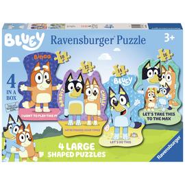 Bluey and Friends 4 X 42 Piece Jigsaw Puzzle