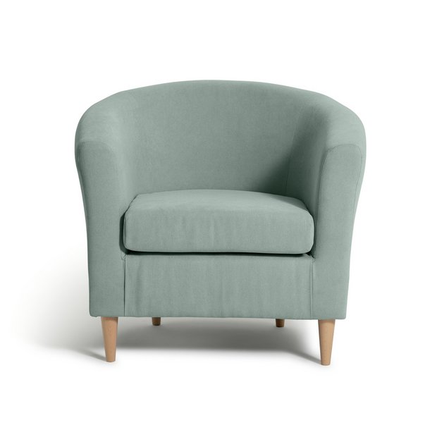 Duck egg shop blue armchair