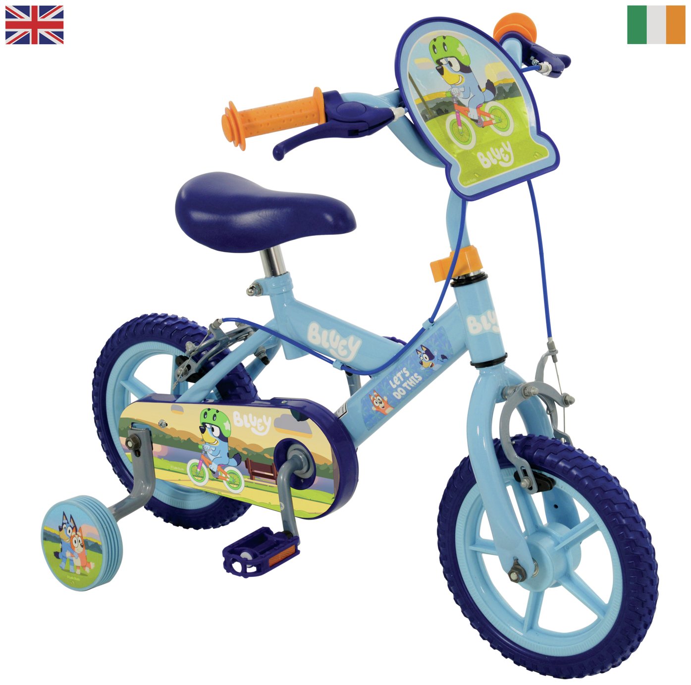 Bluey 12 inch Wheel Size Kids Beginner Bike