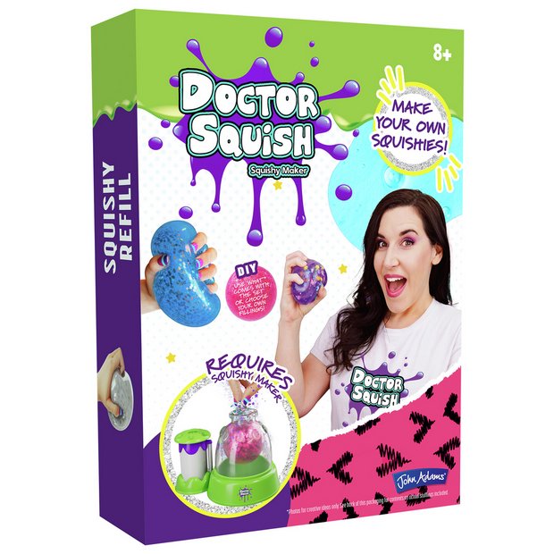 Doctor Squish, Squishy Maker Station and Refill Pack, Original, Brand  New