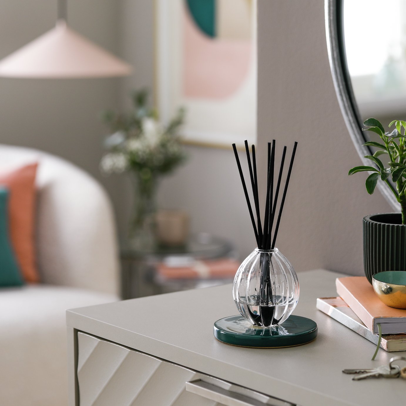 Habitat 90ml Reed Diffuser - Tuberose & Sandalwood