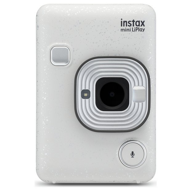 Buy instax Mini LiPlay Instant Camera - White | Instant cameras