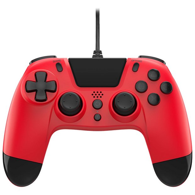 Buy Gioteck Vx 4 Ps4 Wired Controller Red Ps4 Controllers And Steering Wheels Argos
