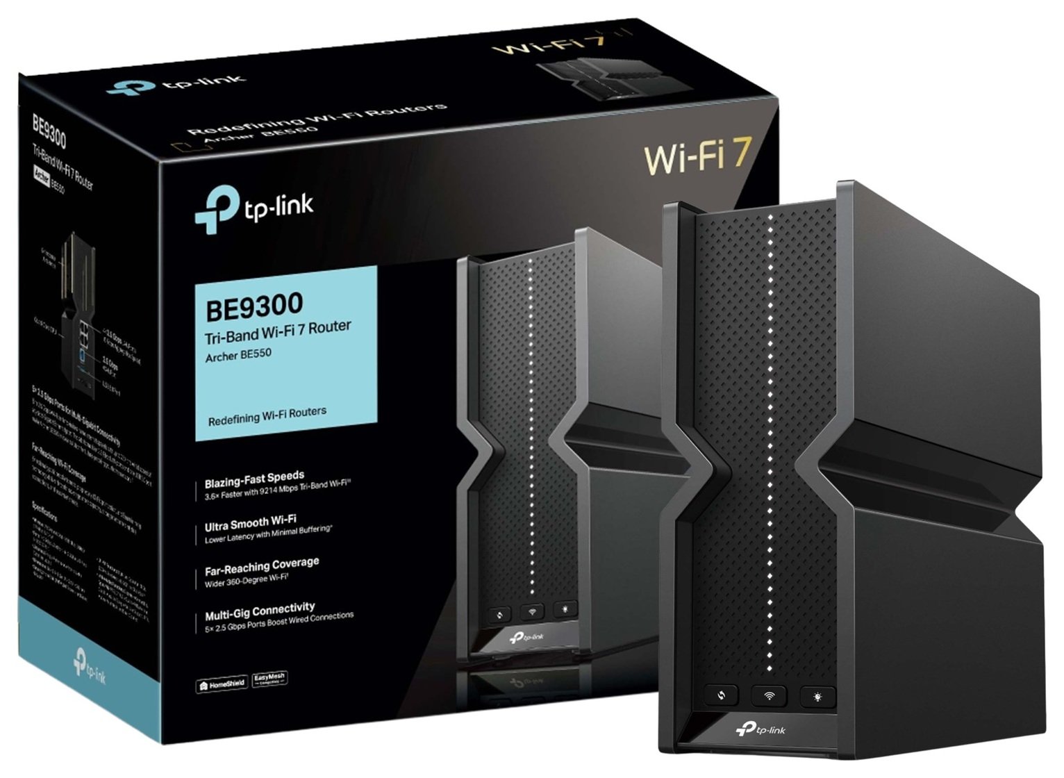 TP-Link BE9300 Tri-Band Wi-Fi 7 Router