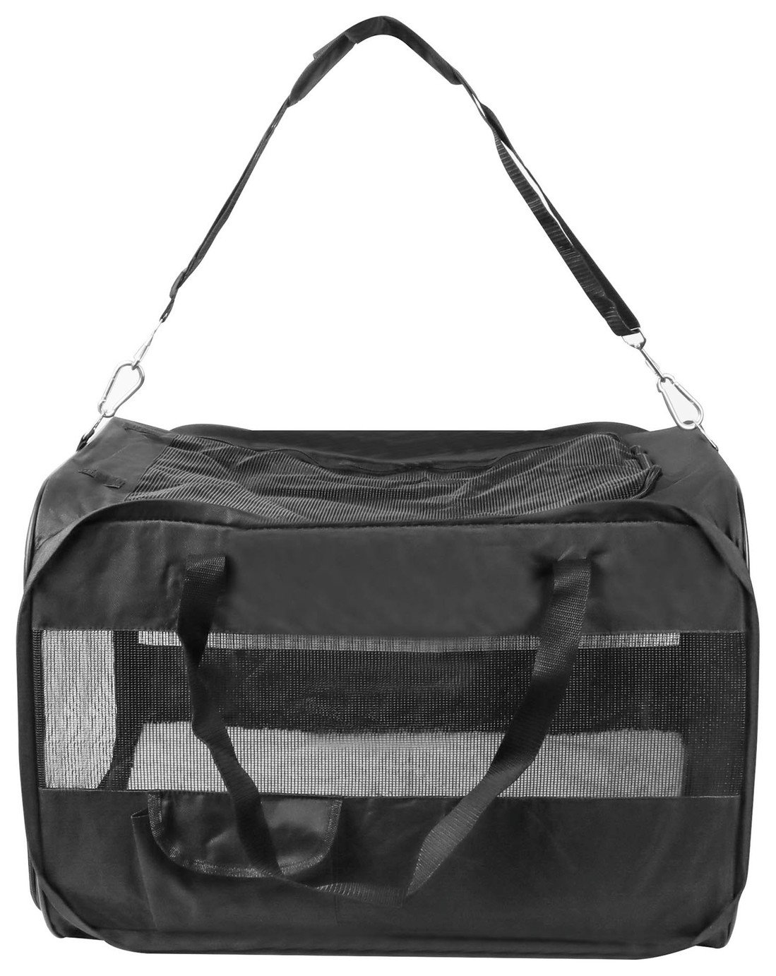 Streetwize Deluxe Collapsible Pet Car Kennel - Black