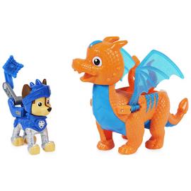 PAW Patrol Rescue Knights Chase and Dragon Draco Set