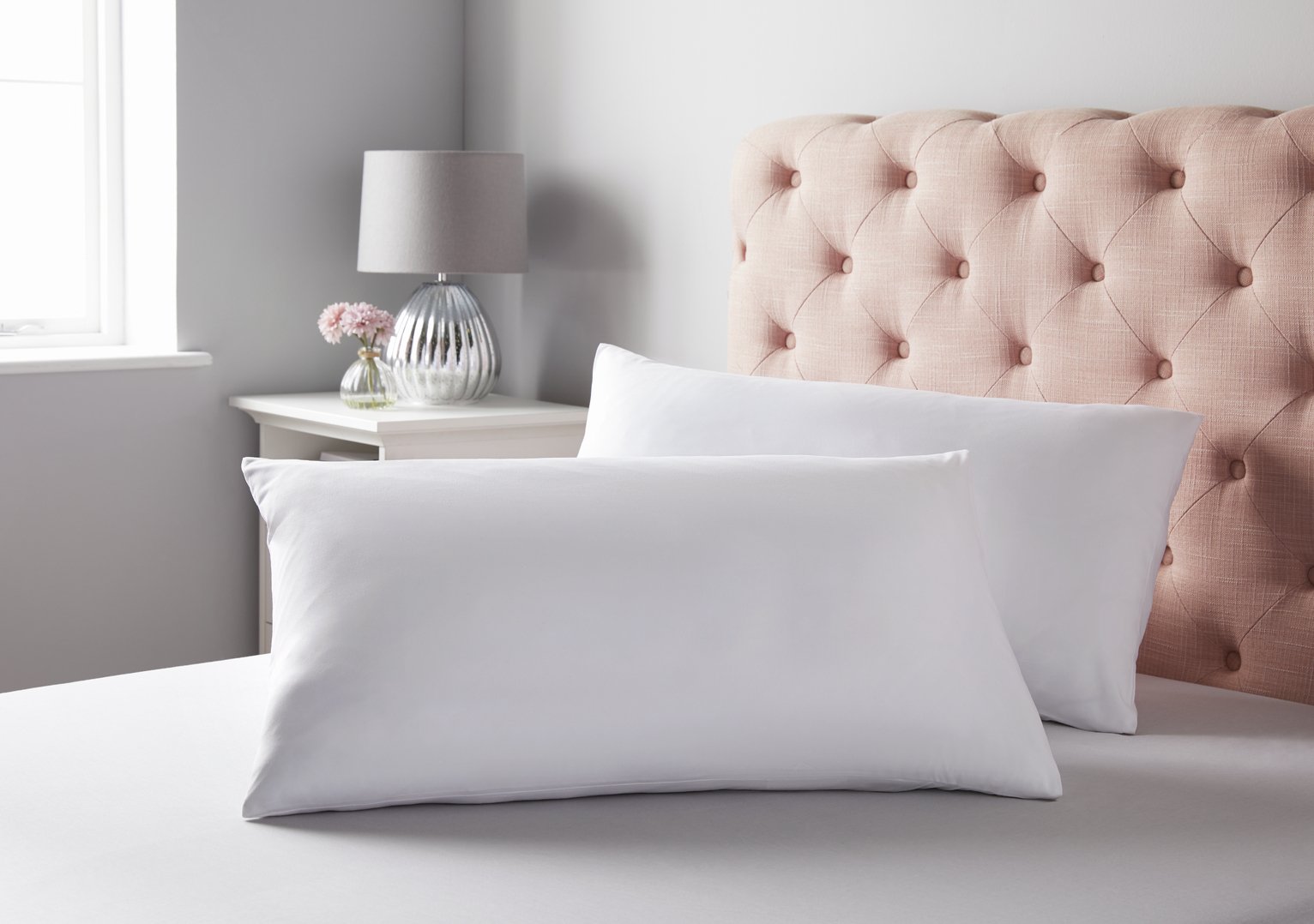 Silentnight Supersoft Standard Pillowcase Pair - White