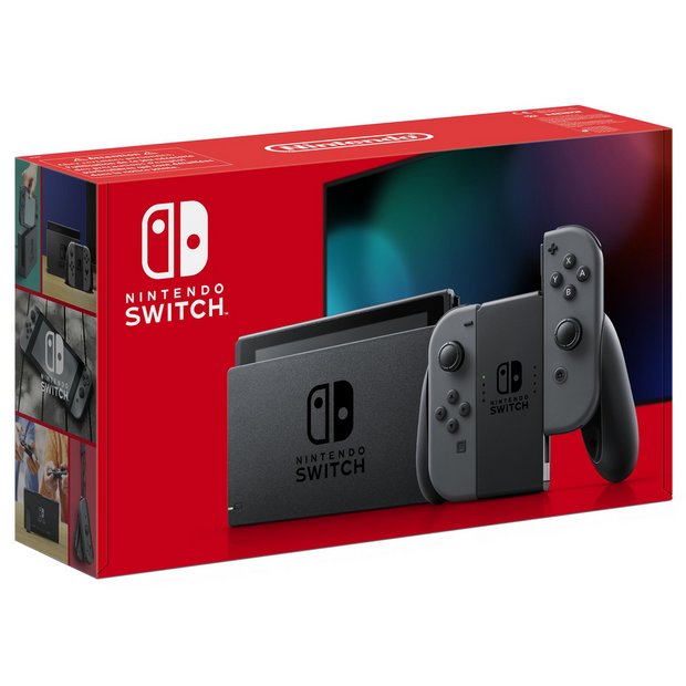 Buy Nintendo Switch Console - Grey with improved battery | Nintendo Switch consoles | Argos