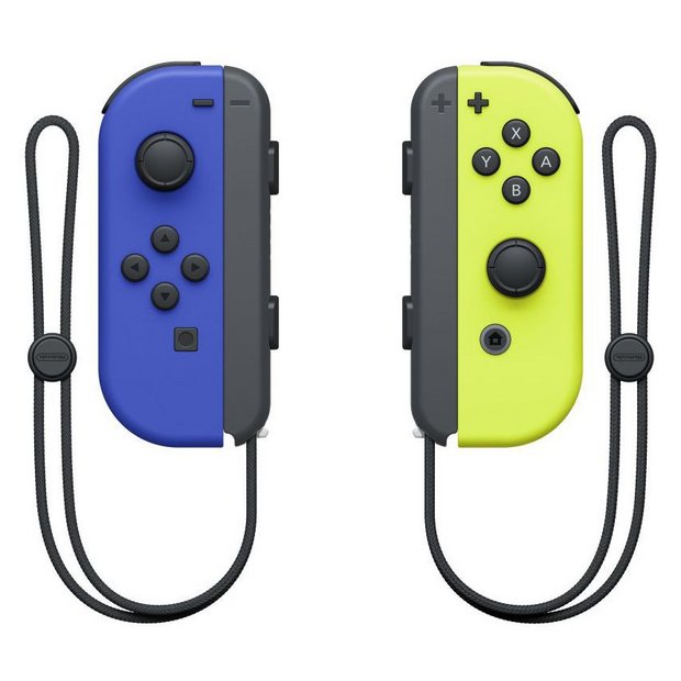 Blue and deals green joycons