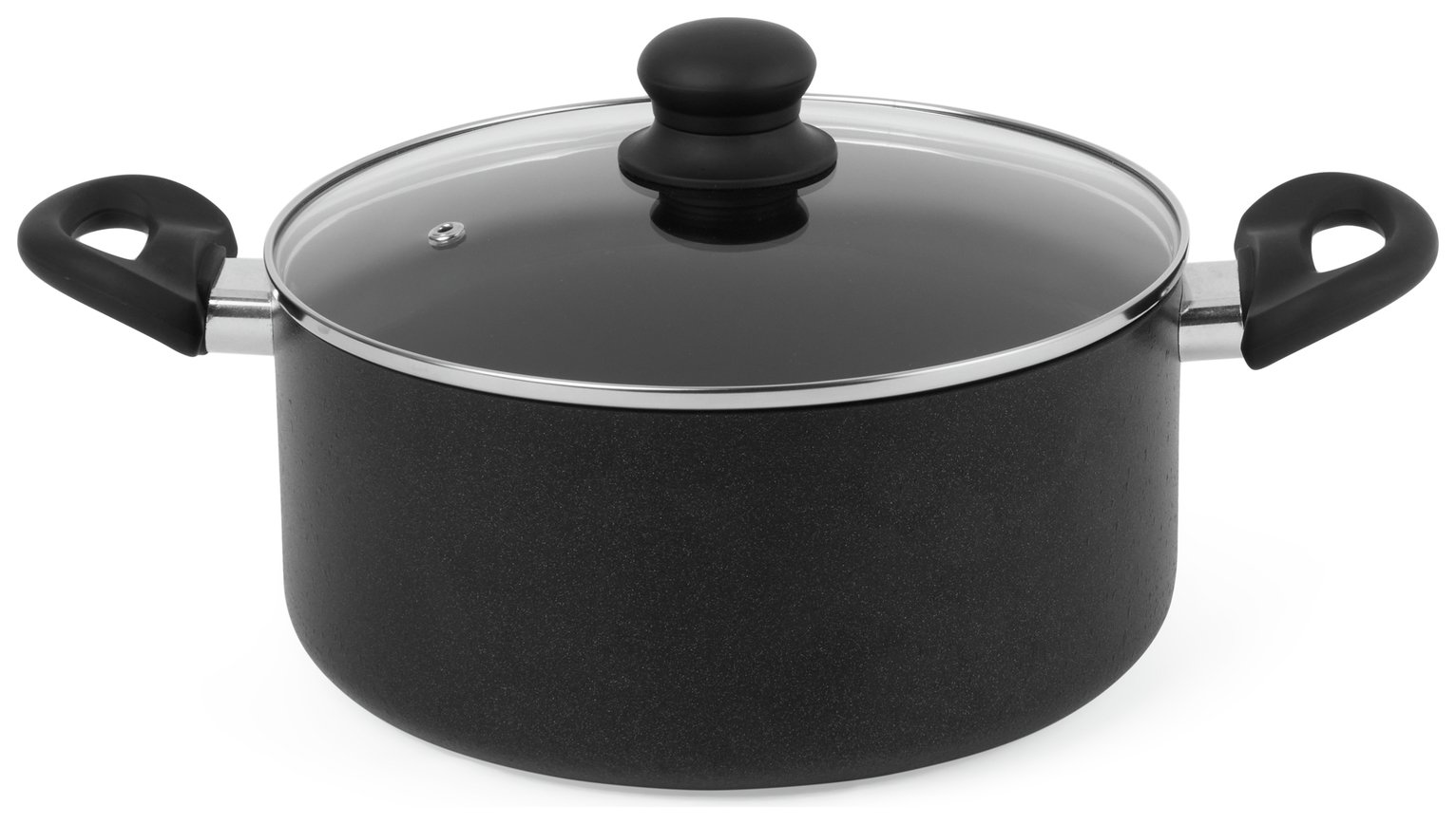 Russell Hobbs 24cm Diamond Stone Aluminium Stock Pot