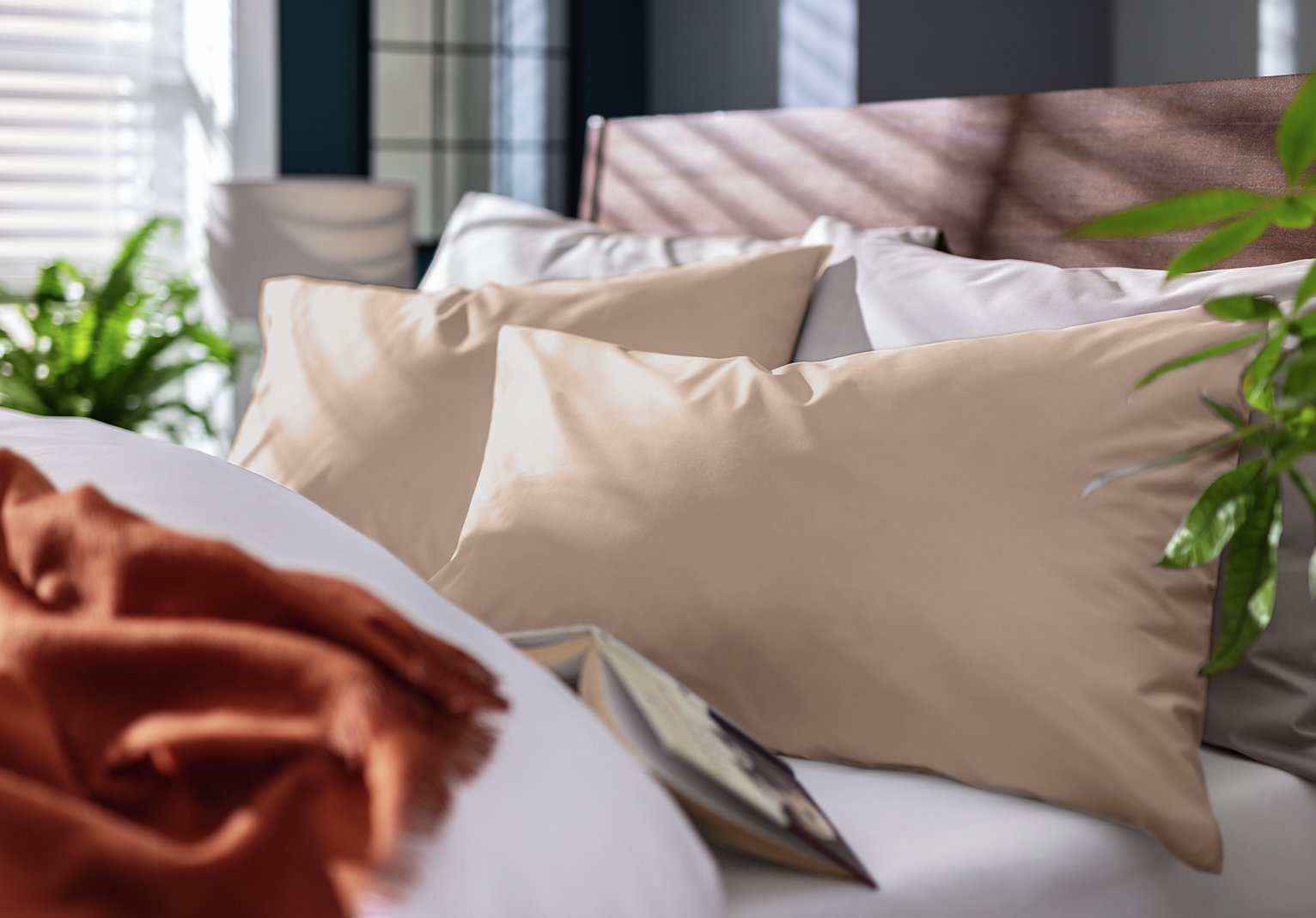 Habitat Cotton Rich 180 TC Standard Pillowcase Pair