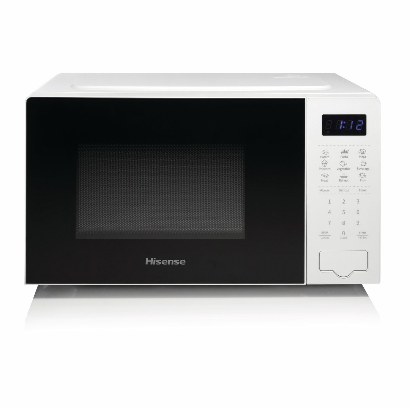 Hisense 700W 20L Standard Microwave H20MOWS4UK - White