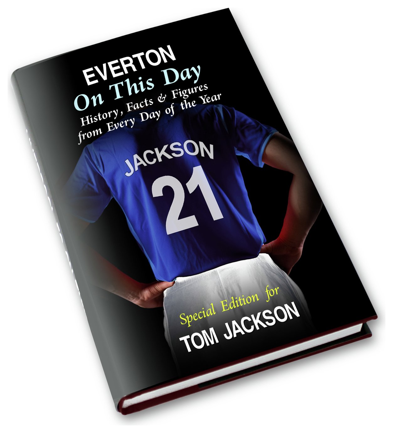 Personalised Message Everton On This Day Book