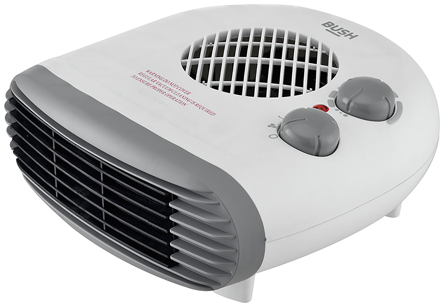 Bush 2kW Flat Fan Heater