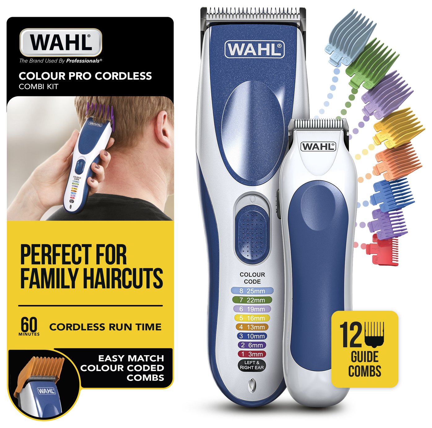 Wahl Colour Pro Cordless Hair & Beard Clipper 9649-317X