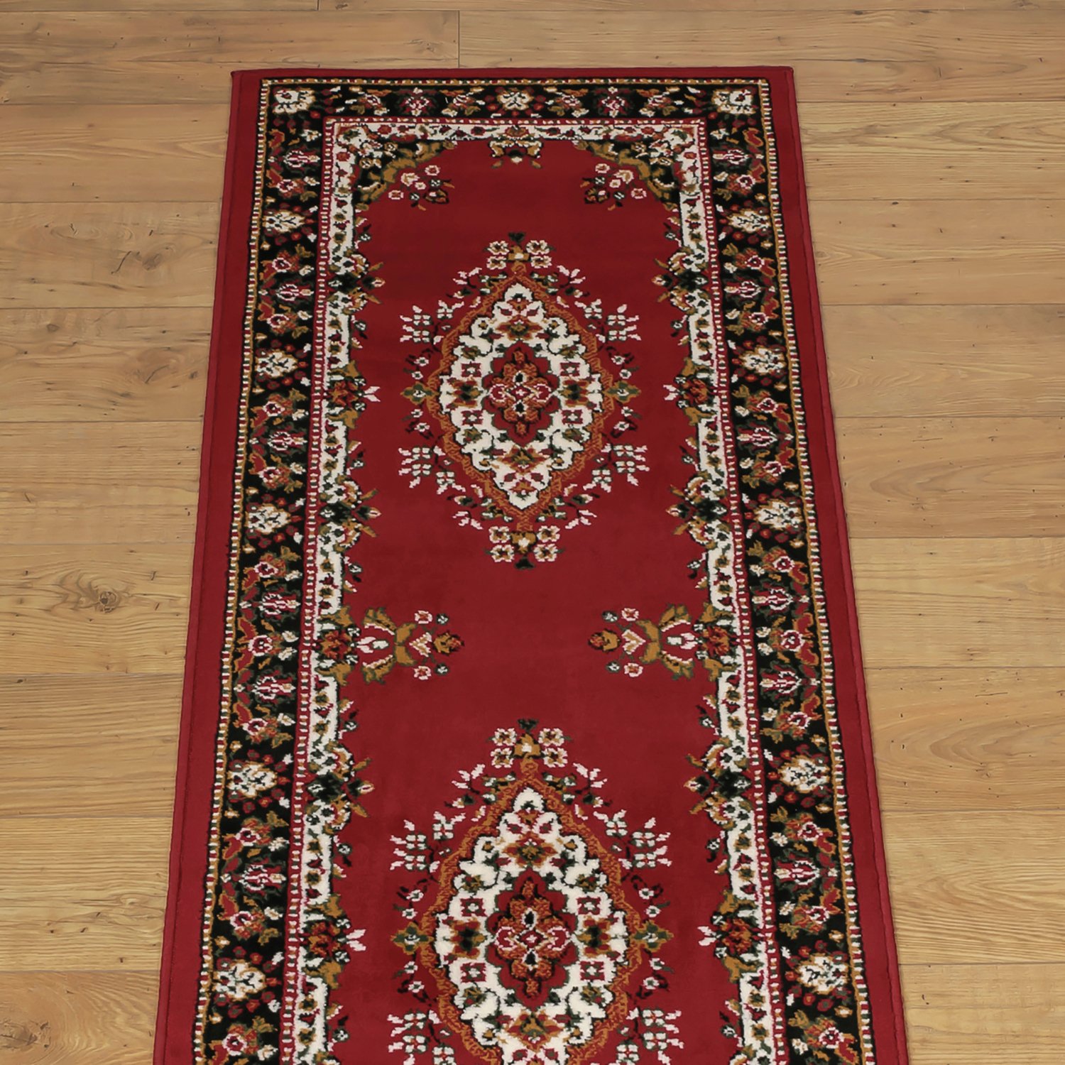 Homemaker Bukhura Traditional Cut Pile Runner