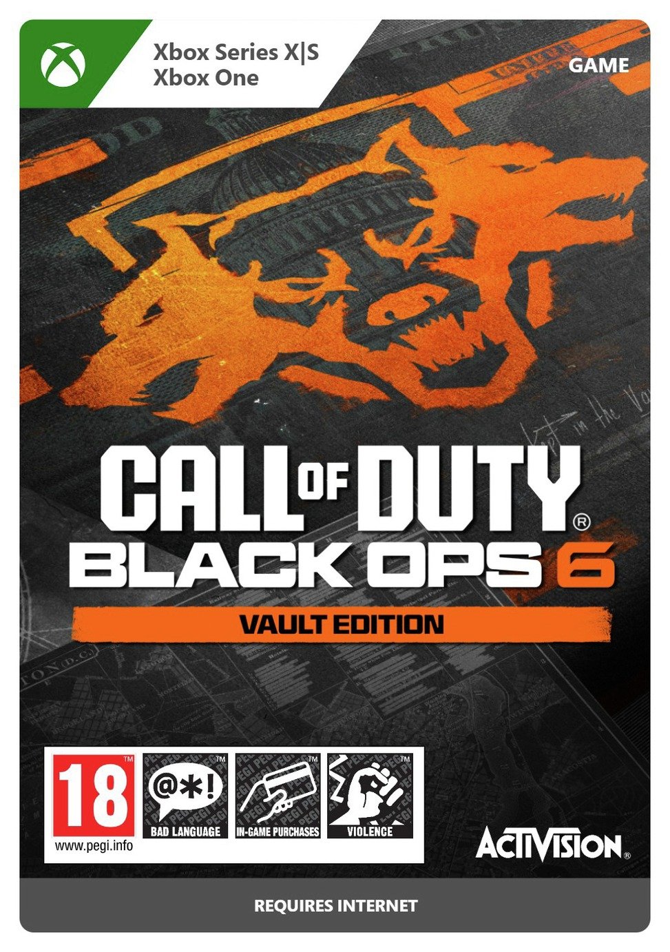 Call Of Duty Black Ops 6 Vault Ed Xbox One & Series X/S Game