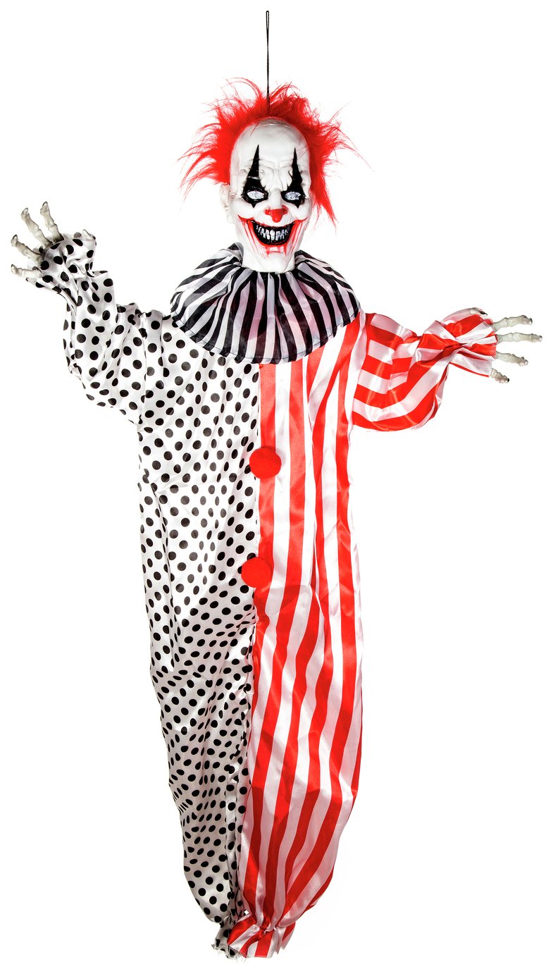 Premier Decorations Prelit Halloween Clown Body Decoration