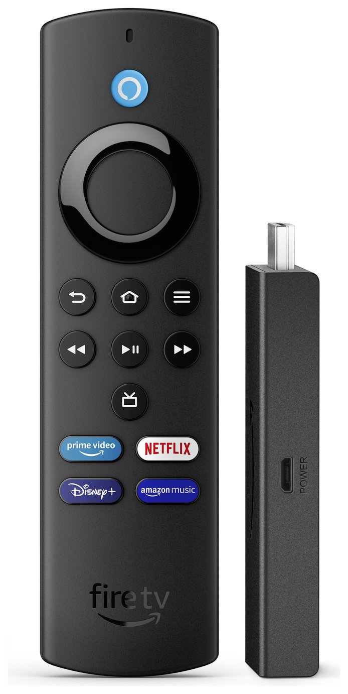 Buy Amazon Fire TV Stick Lite With Alexa Voice Remote Smart TV sticks and  boxes Argos