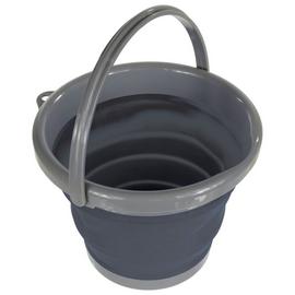 Regatta TPR Foldable Bucket - Ebony Grey