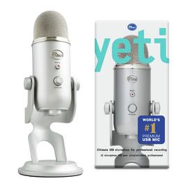 Blue Mic Yeti USB Microphone - Silver