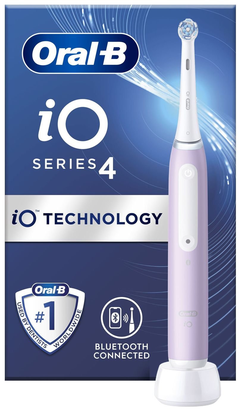 Oral-B iO 4 Electric Toothbrush - Purple