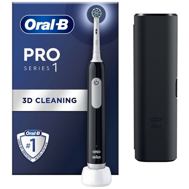 Buy Oral-B Pro Series 1 Electric Toothbrush - Black | Electric toothbrushes | Argos Buy Oral-B Pro Series 1 Electric Toothbrush - Black | Electric toothbrushes | Argos