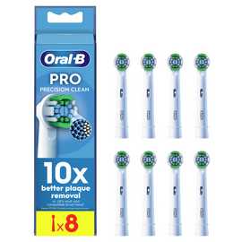 Oral-B Pro Precision Clean Toothbrush Heads - 8 Pack