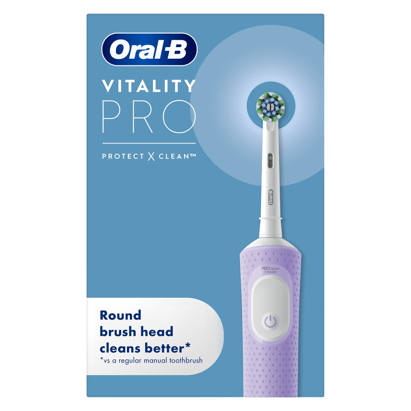 Oral-B Vitality Pro Electric Toothbrush - Purple